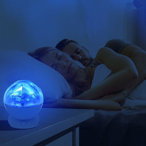 Diamond Night Light Projector with Speaker