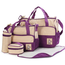 Load image into Gallery viewer, 5 Piece Nappy bag