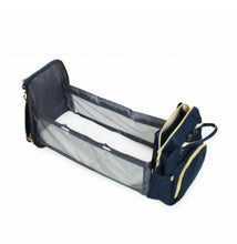 Load image into Gallery viewer, Multi-functional Nappy Bag- Navy Blue