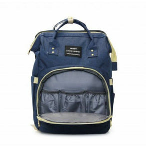 Multi-functional Nappy Bag- Navy Blue