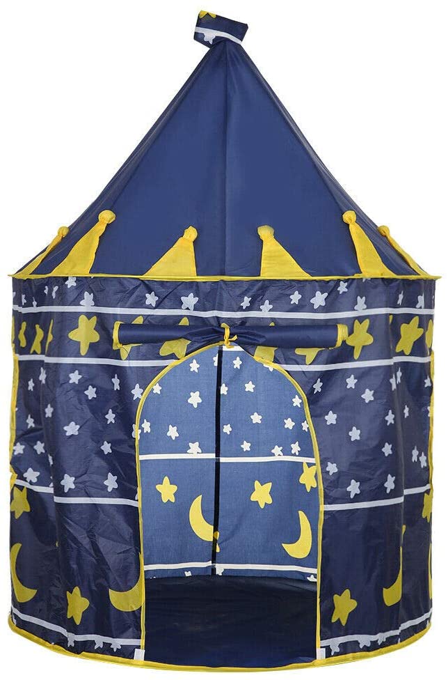 Kids Pop Up Play Tent blue