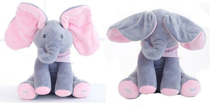 Peek-a-Boo The Talking and Singing Plush Elephant Doll