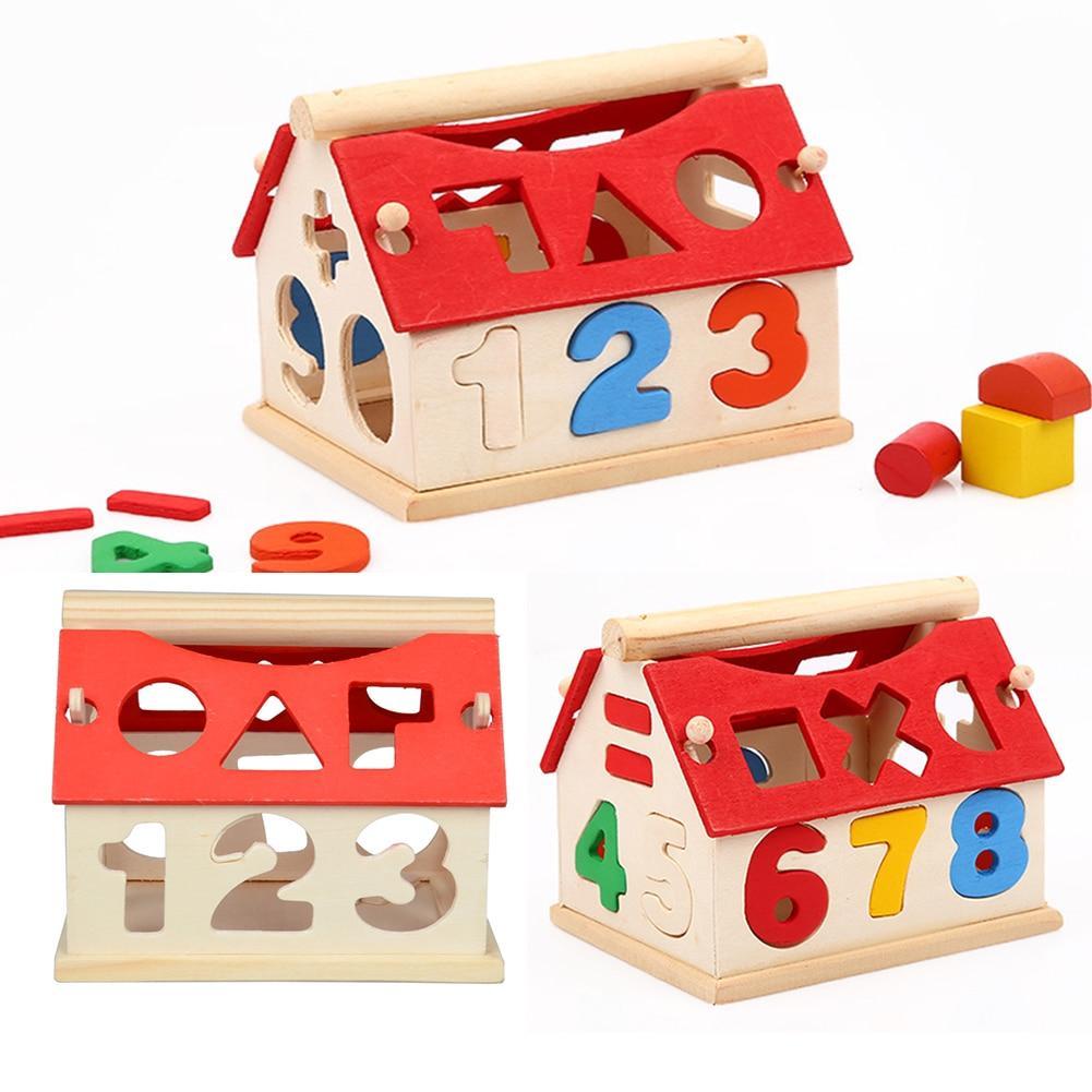 Wooden Puzzle House