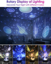 Load image into Gallery viewer, Cute Rabbit Projection Lamp Night Light with music