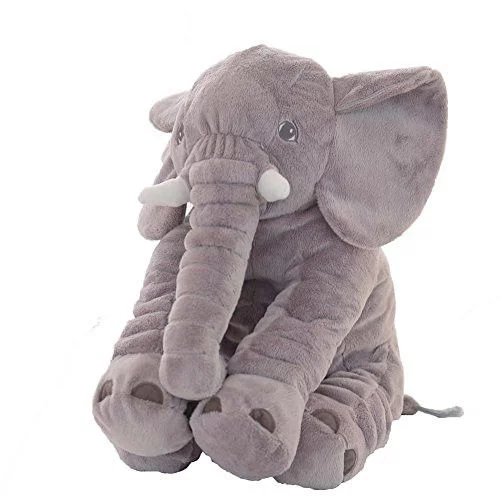 Plush Elephant Pillow