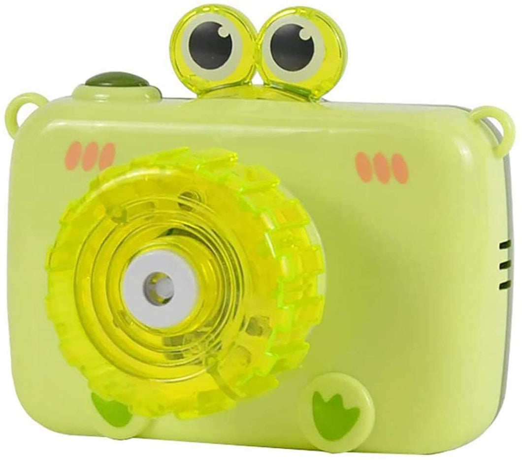 bubble camera frog