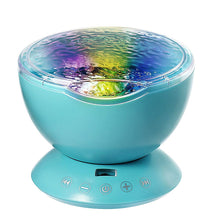 Load image into Gallery viewer, Ocean Wave Projector Night Light With Remote Control and Music Player